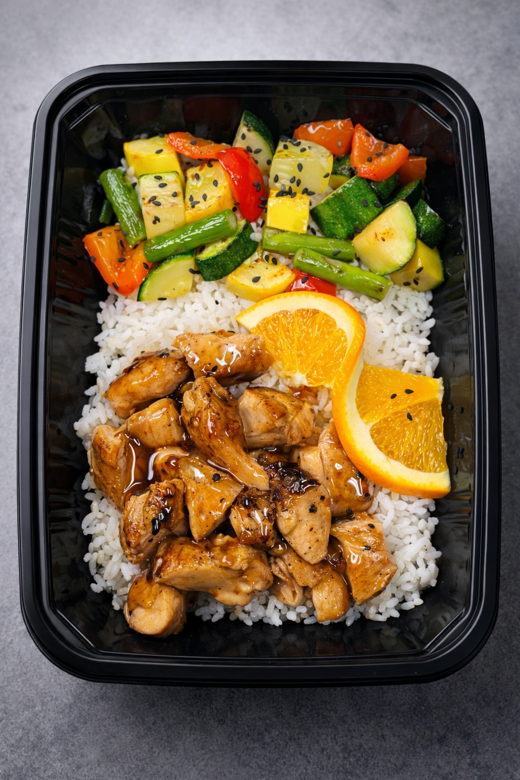 #25 Orange Chicken Bowl
