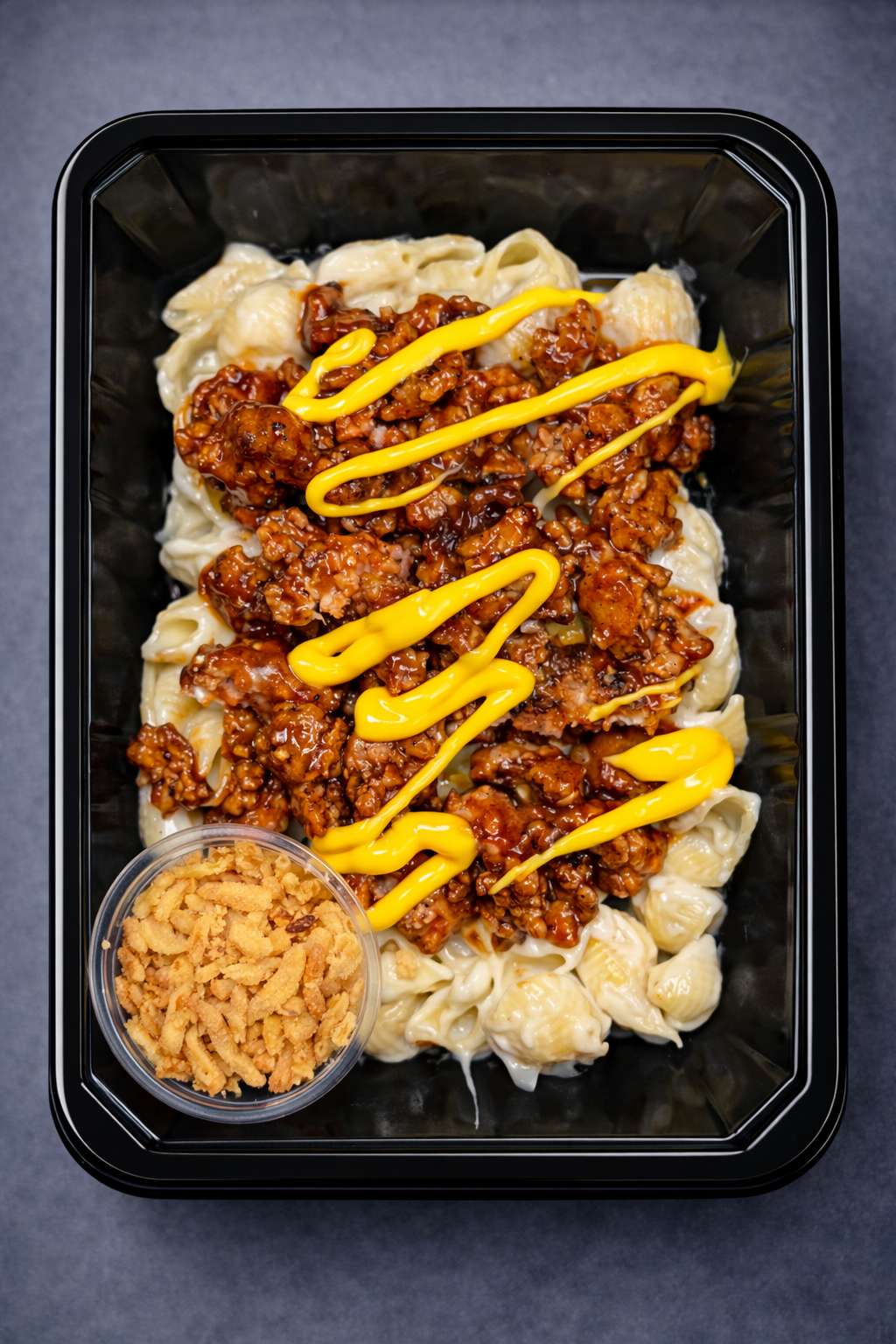 #27 BBQ Pork Mac & Cheese