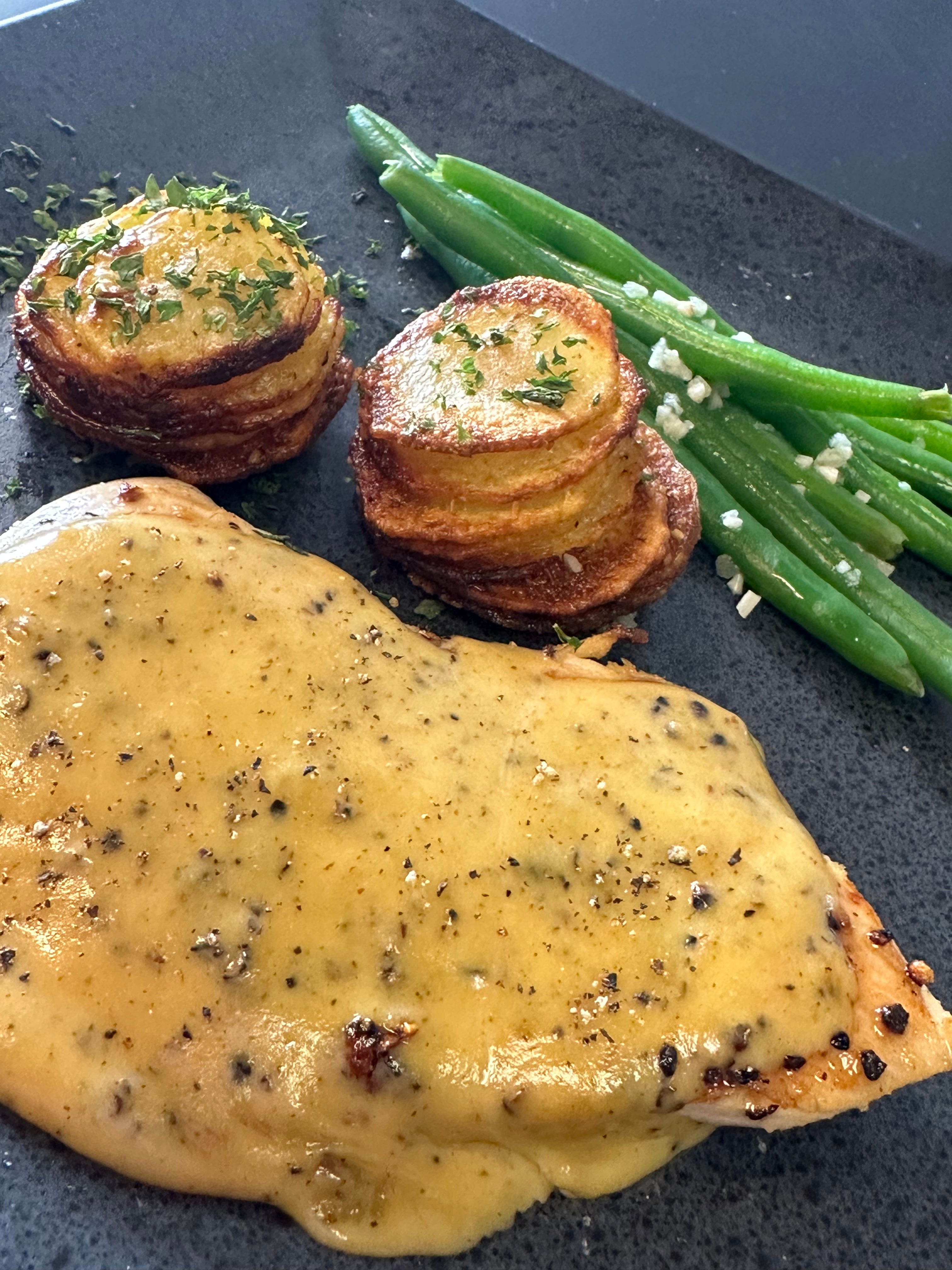 Honey Mustard Peppercorn Chicken