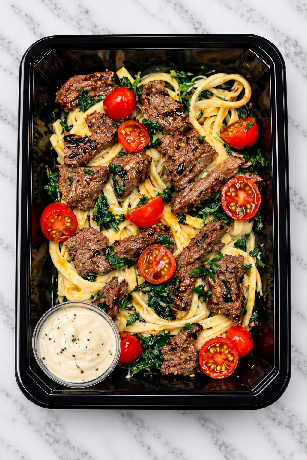 #35 Steak Fettuccine