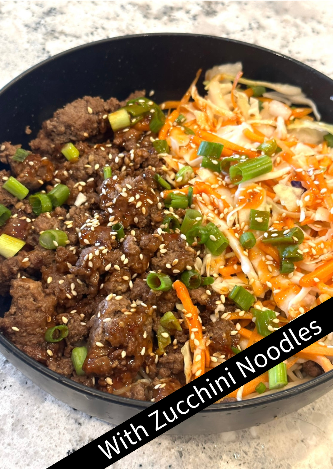 K23 Egg Roll in a Bowl w/ Zoodles