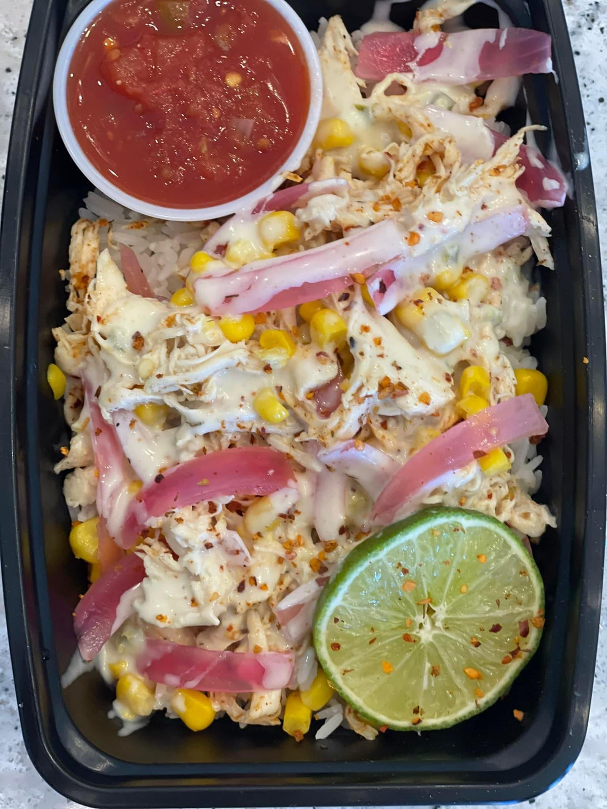 Chipotle Chicken Queso Bowl