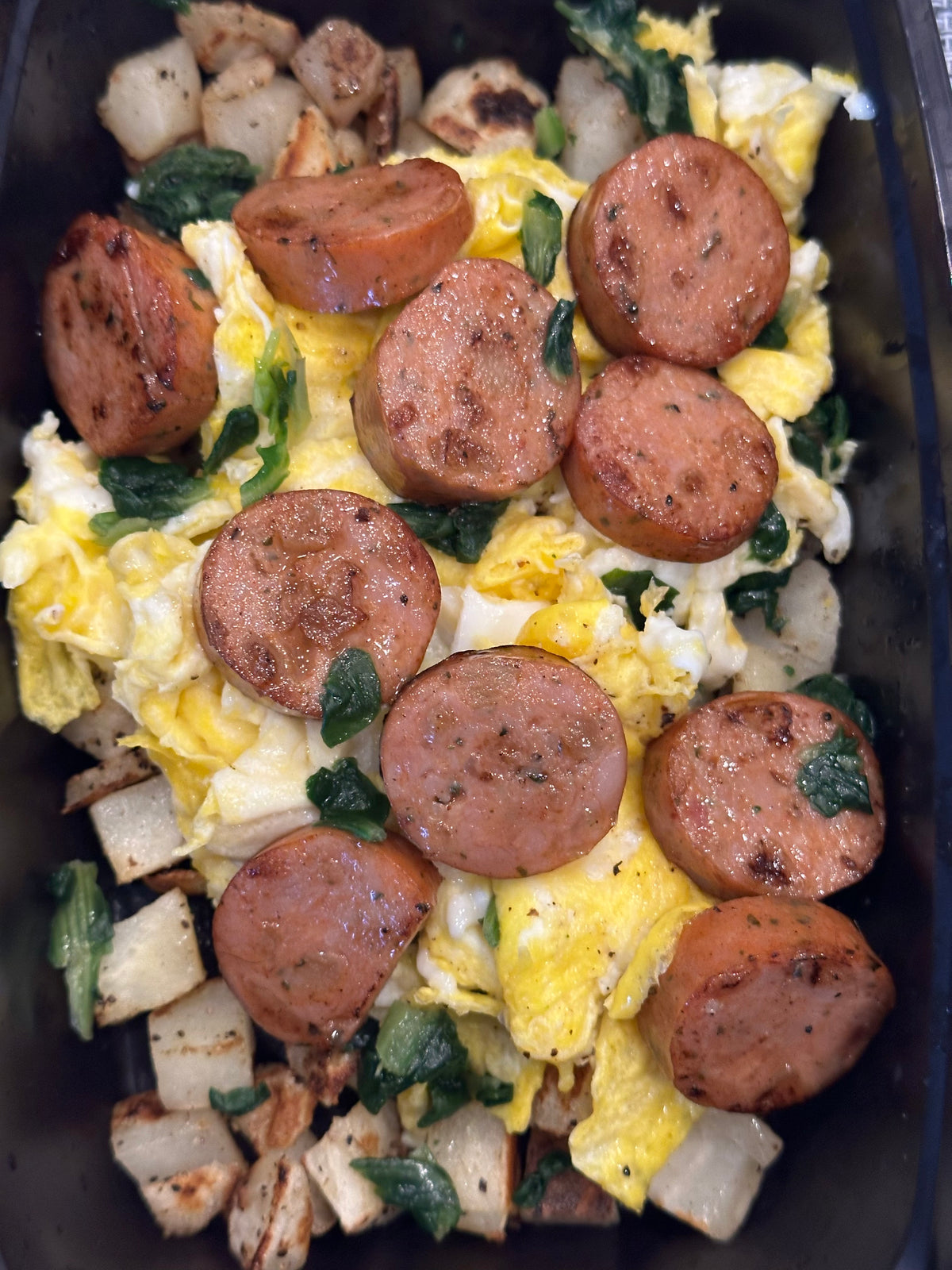 Apple Sausage Breakfast Supreme