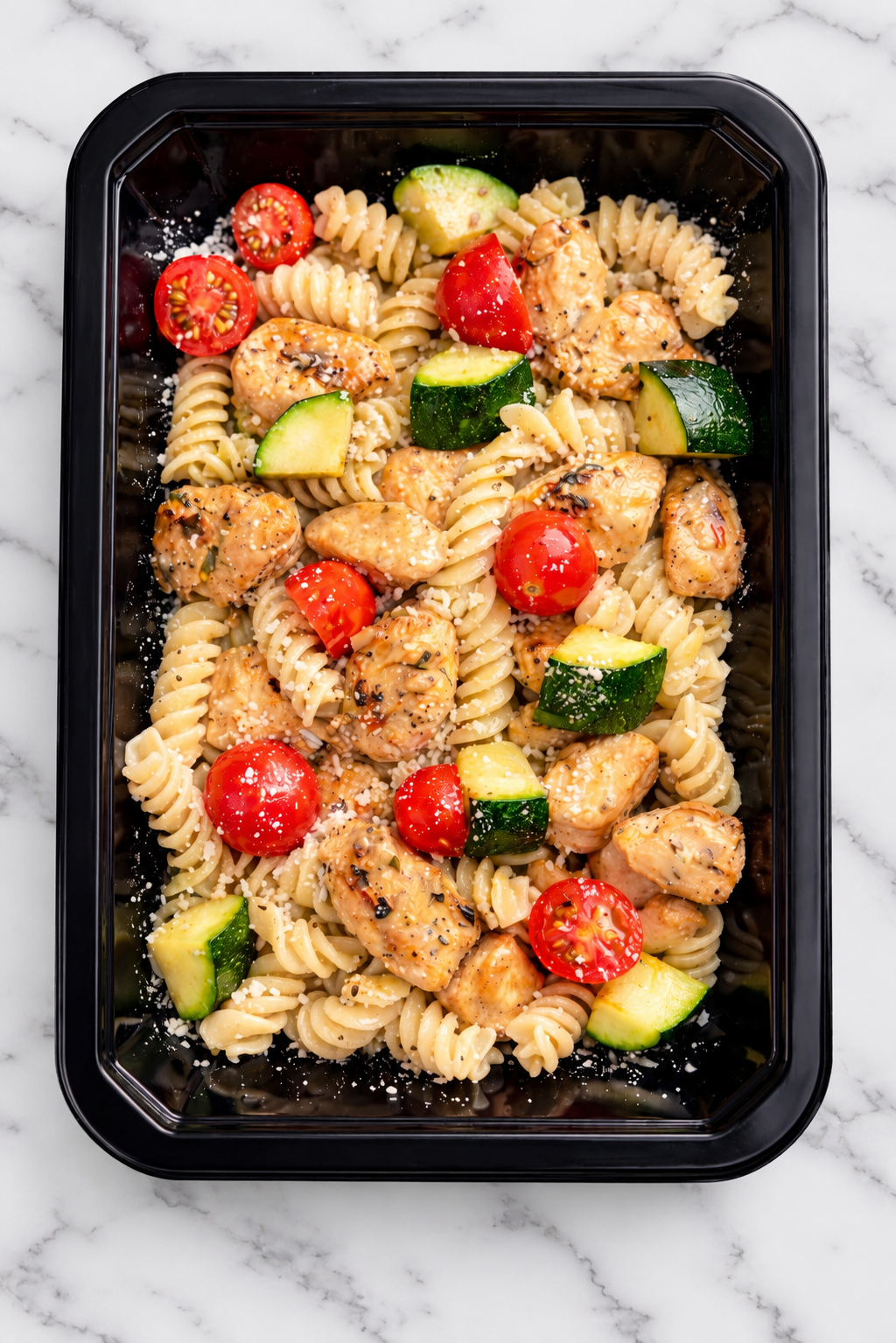 #6 Garlic Parmesan Chicken & Pasta
