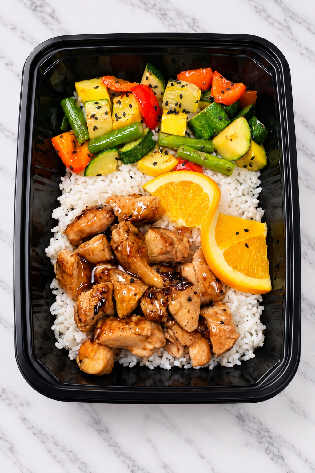#25 Orange Chicken Bowl
