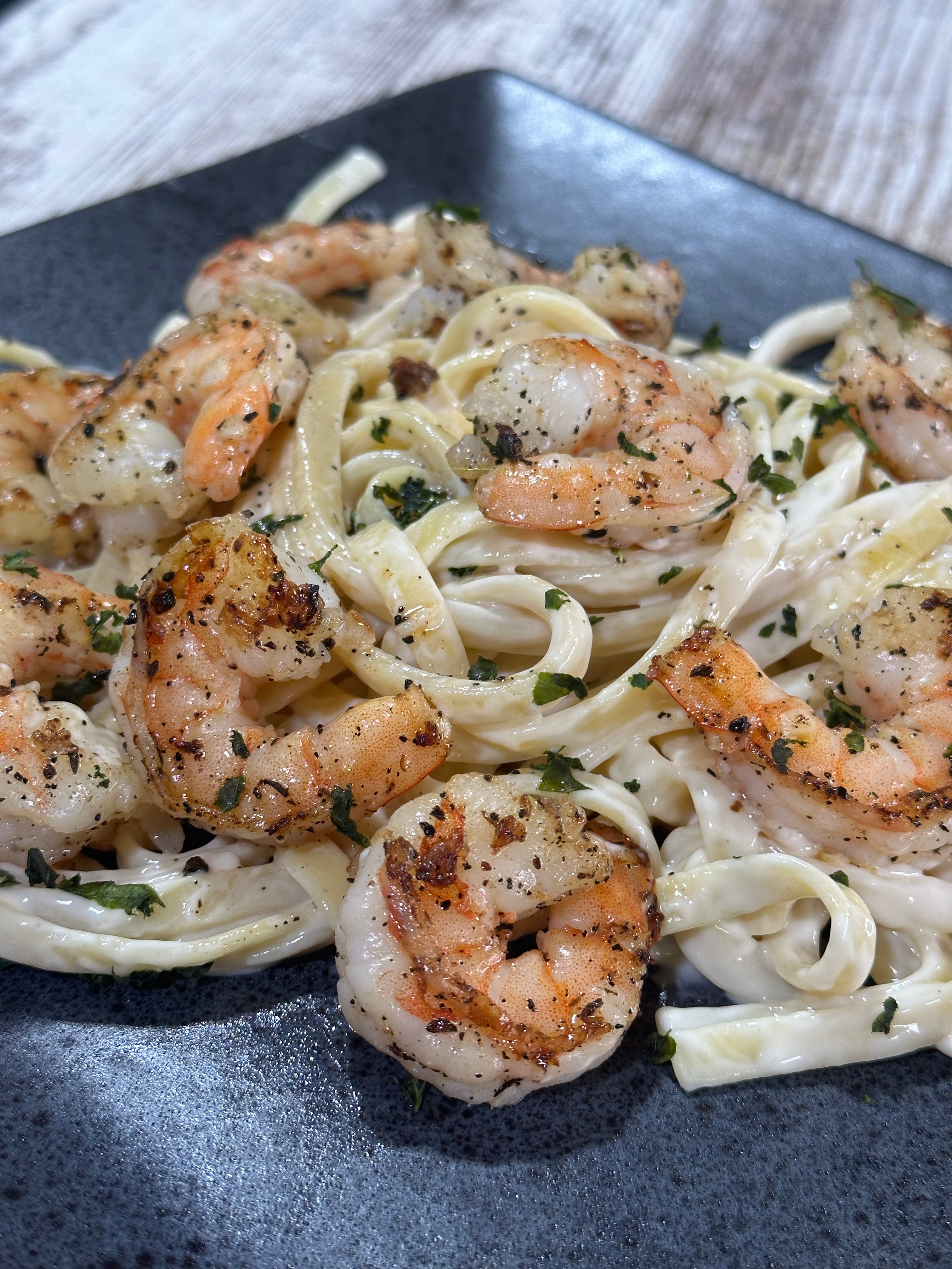 Shrimp Alfredo