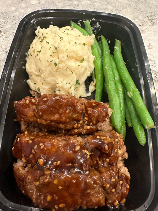 Soy Glazed Meatloaf