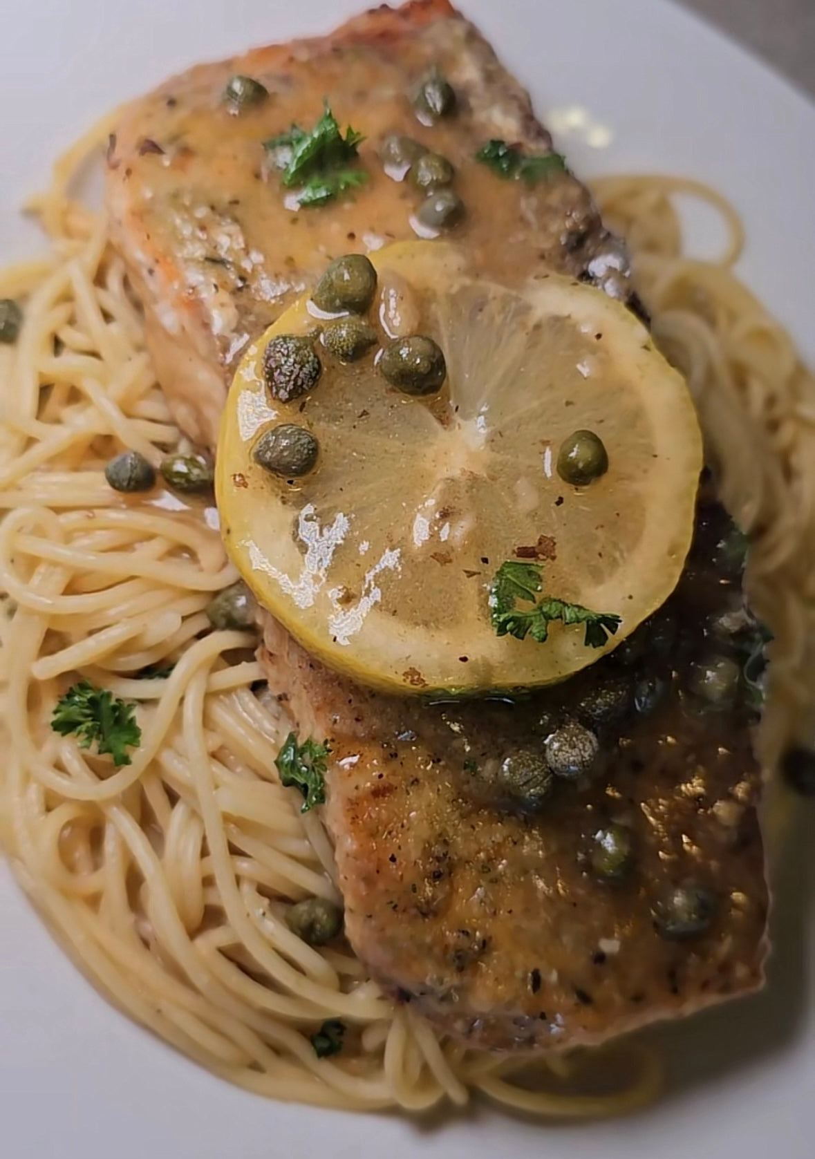 Salmon Piccata
