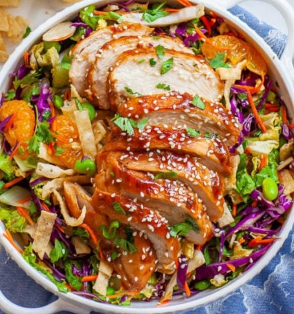 Asian Sesame Chicken Salad Benefit Meals