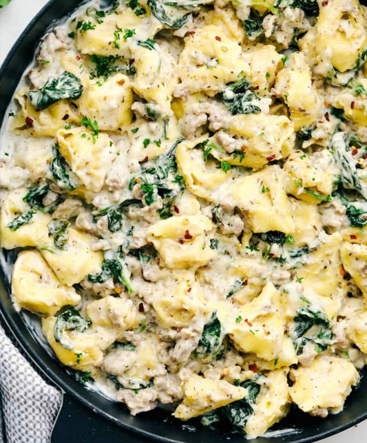 Creamy Italian Sausage Tortellini