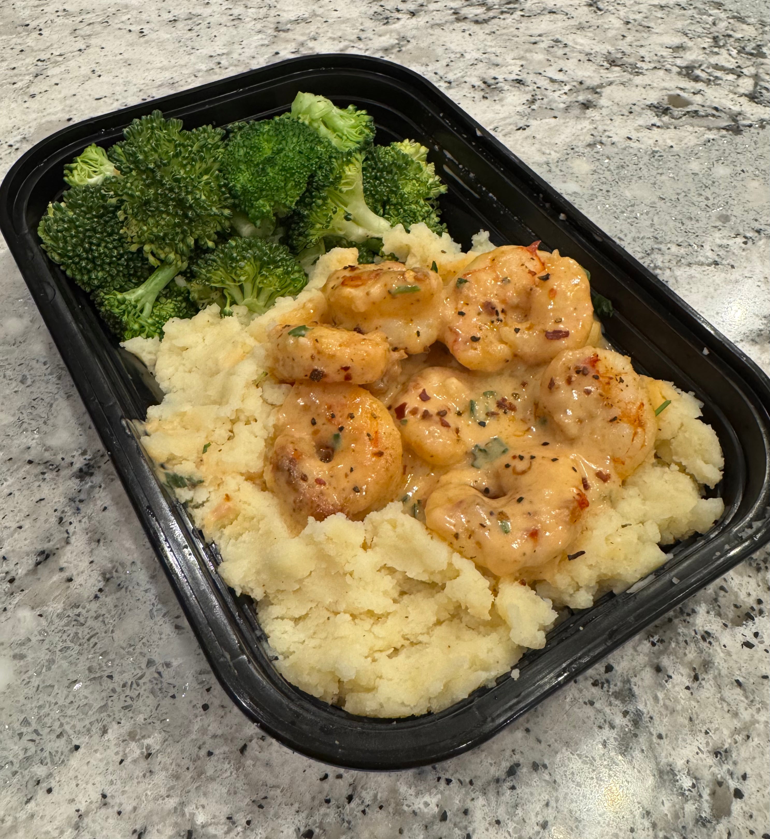Creamy Cajun Shrimp & Mash