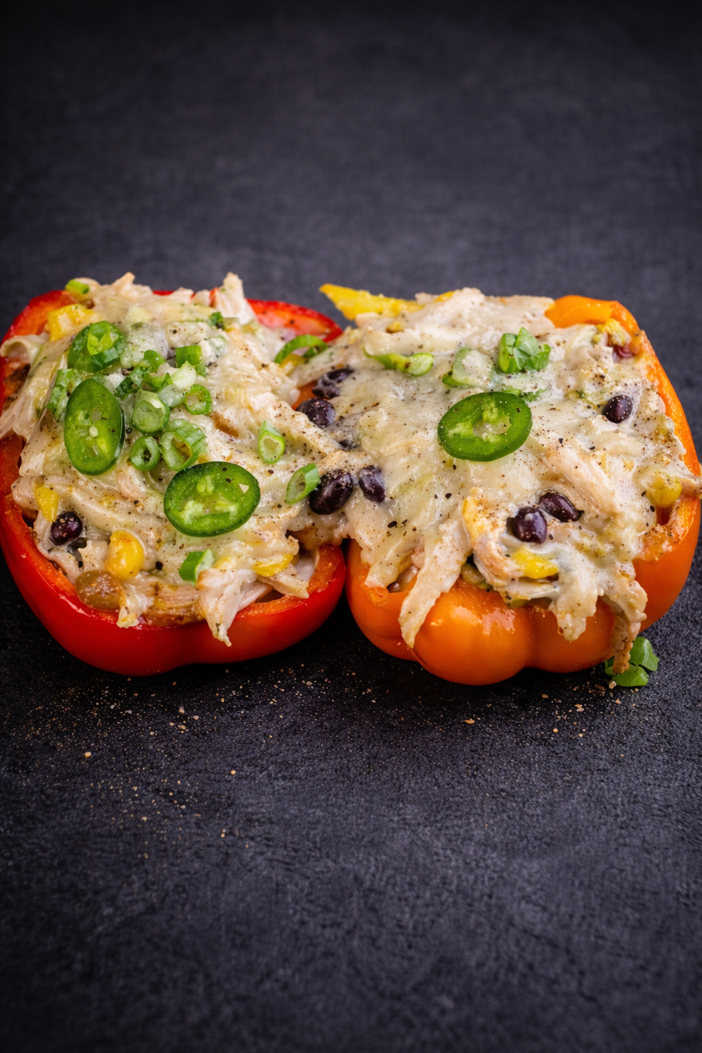 Southwest Chicken Stuffed Peppers