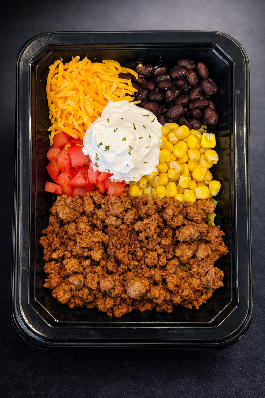 K5 Taco Bowl Supreme(Riced Cauliflower)