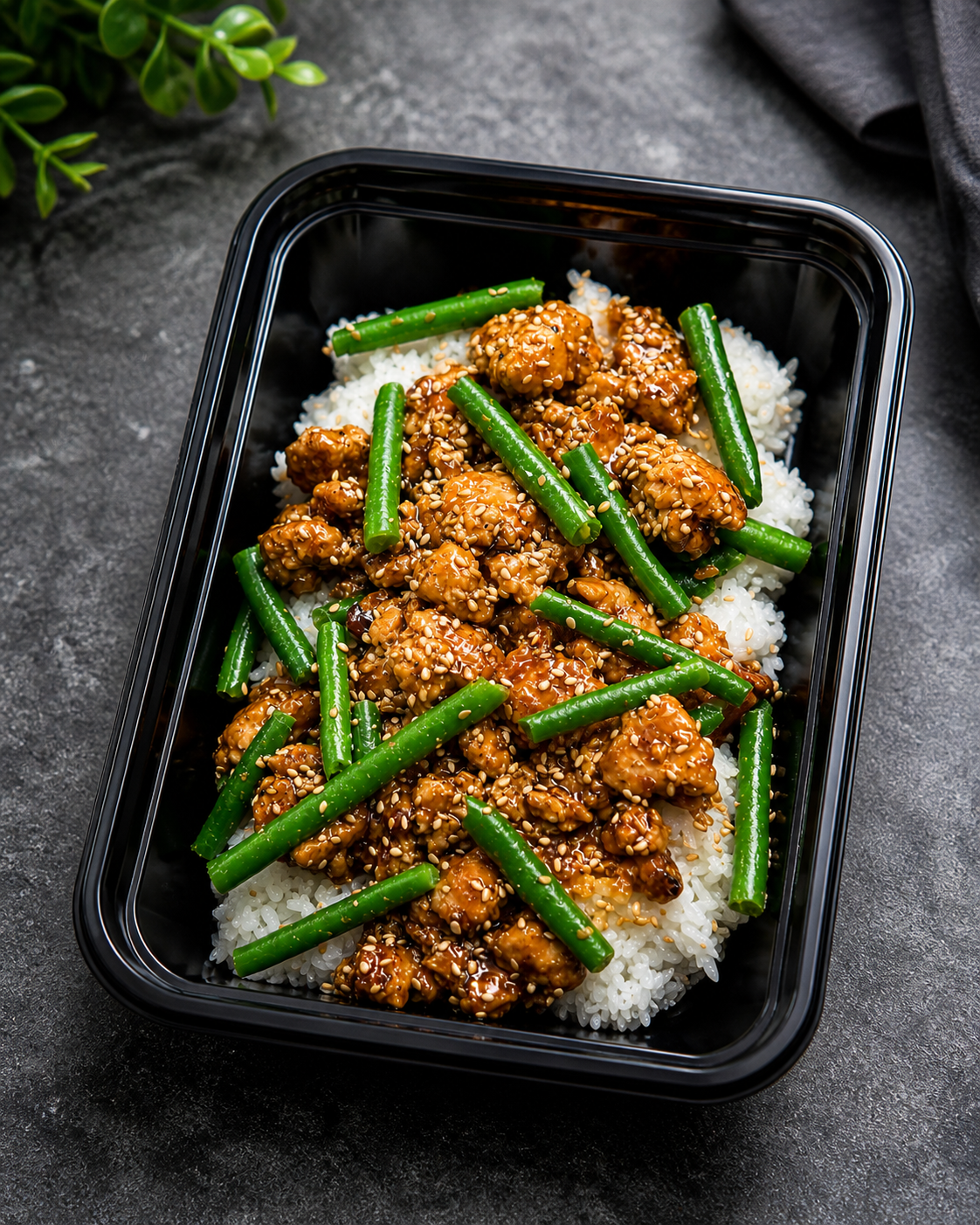 Szechuan Pork & Green Bean Stir Fry