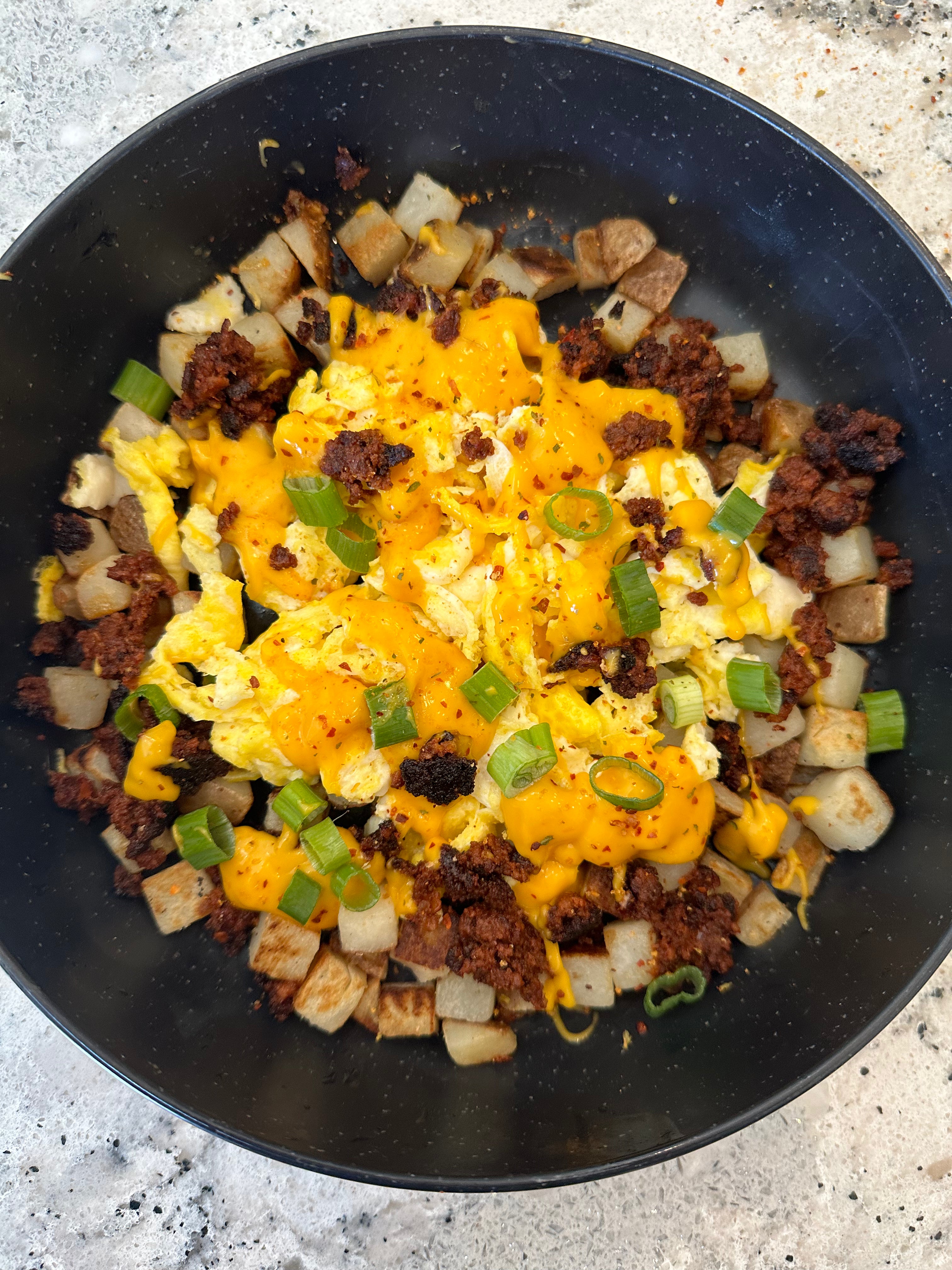 Chorizo Scramble