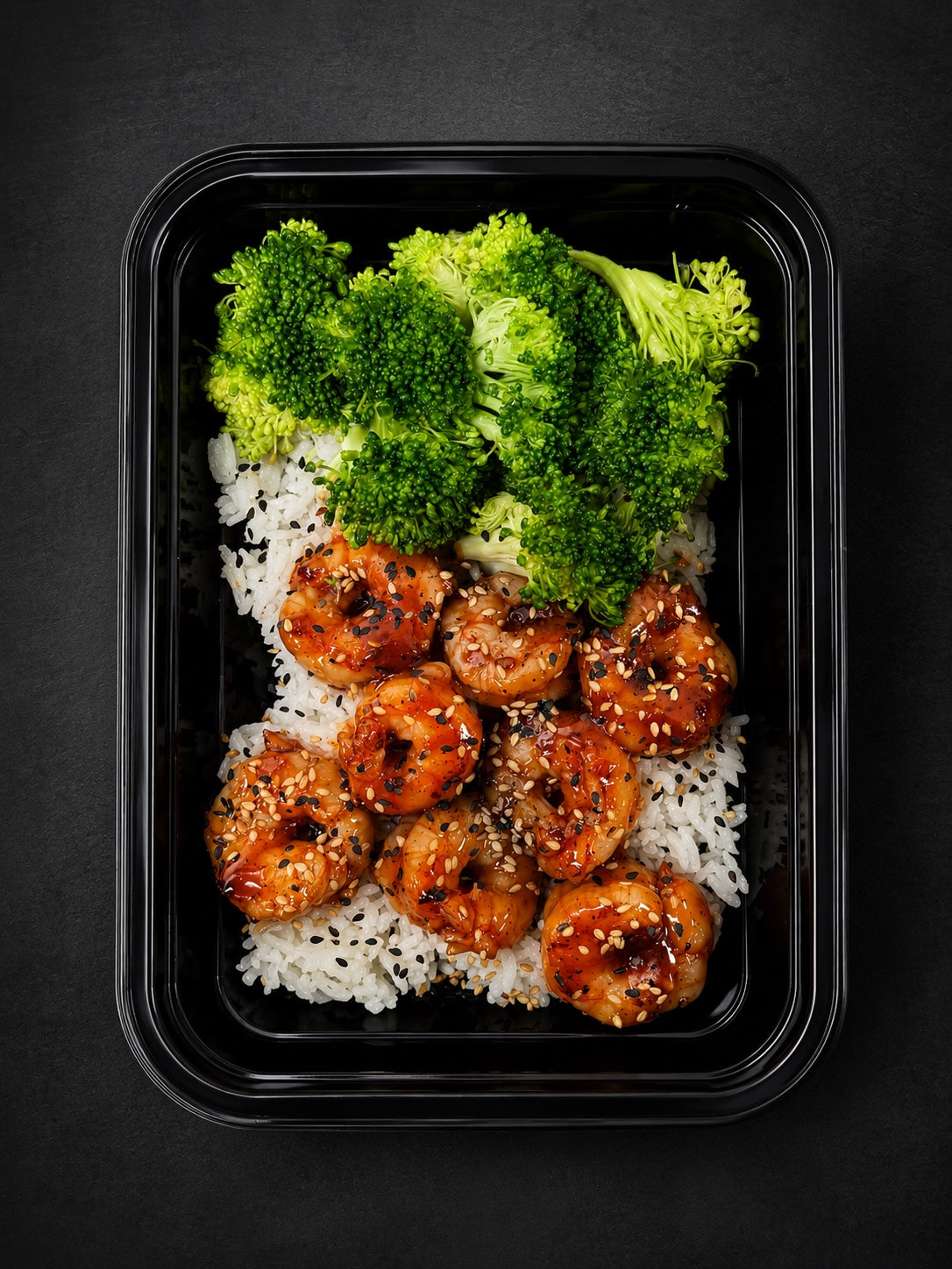 General Tso’s Shrimp & Broccoli