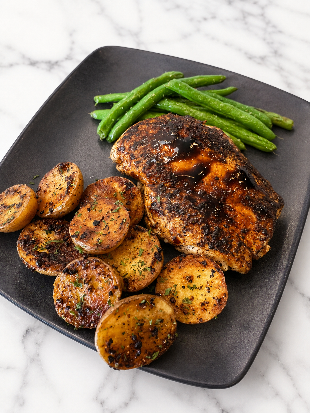 Balsamic Chicken & Potatoes