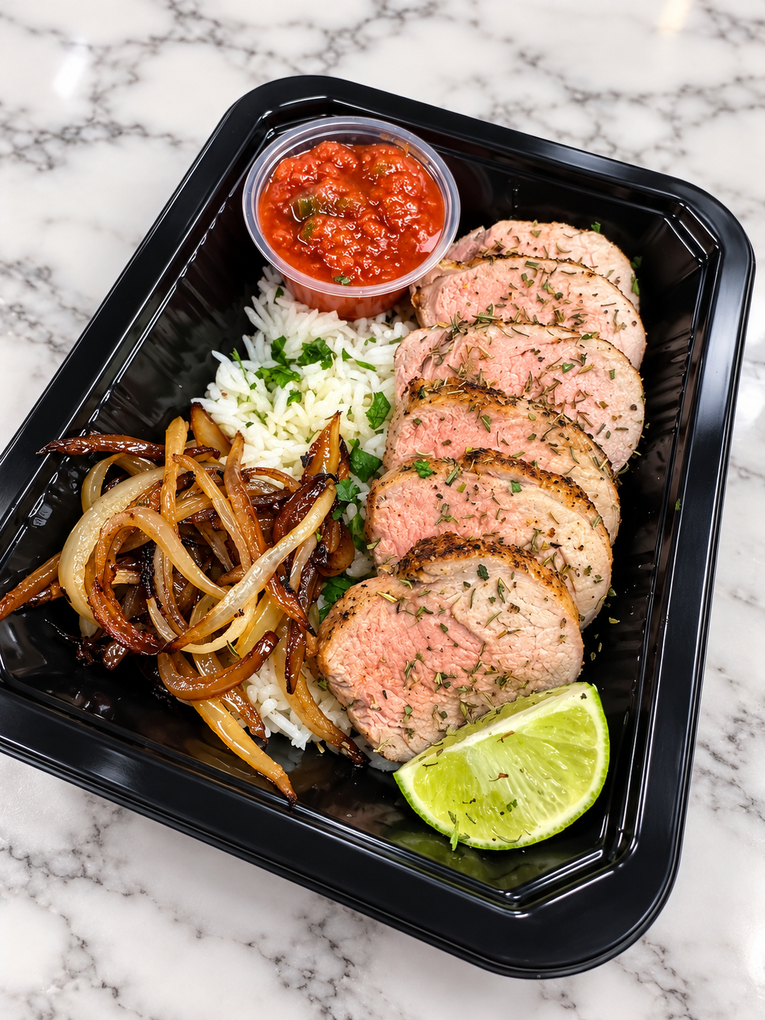 Cuban-Spiced Pork w/ Pineapple Salsa