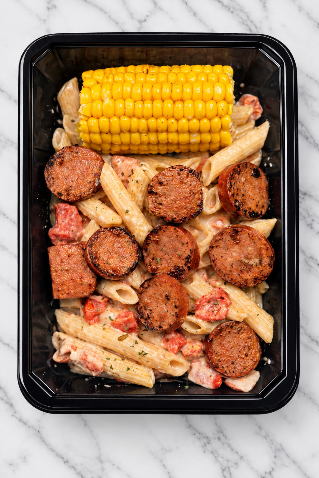 #39 Creamy Cajun Pasta w/ Andouille Sausage