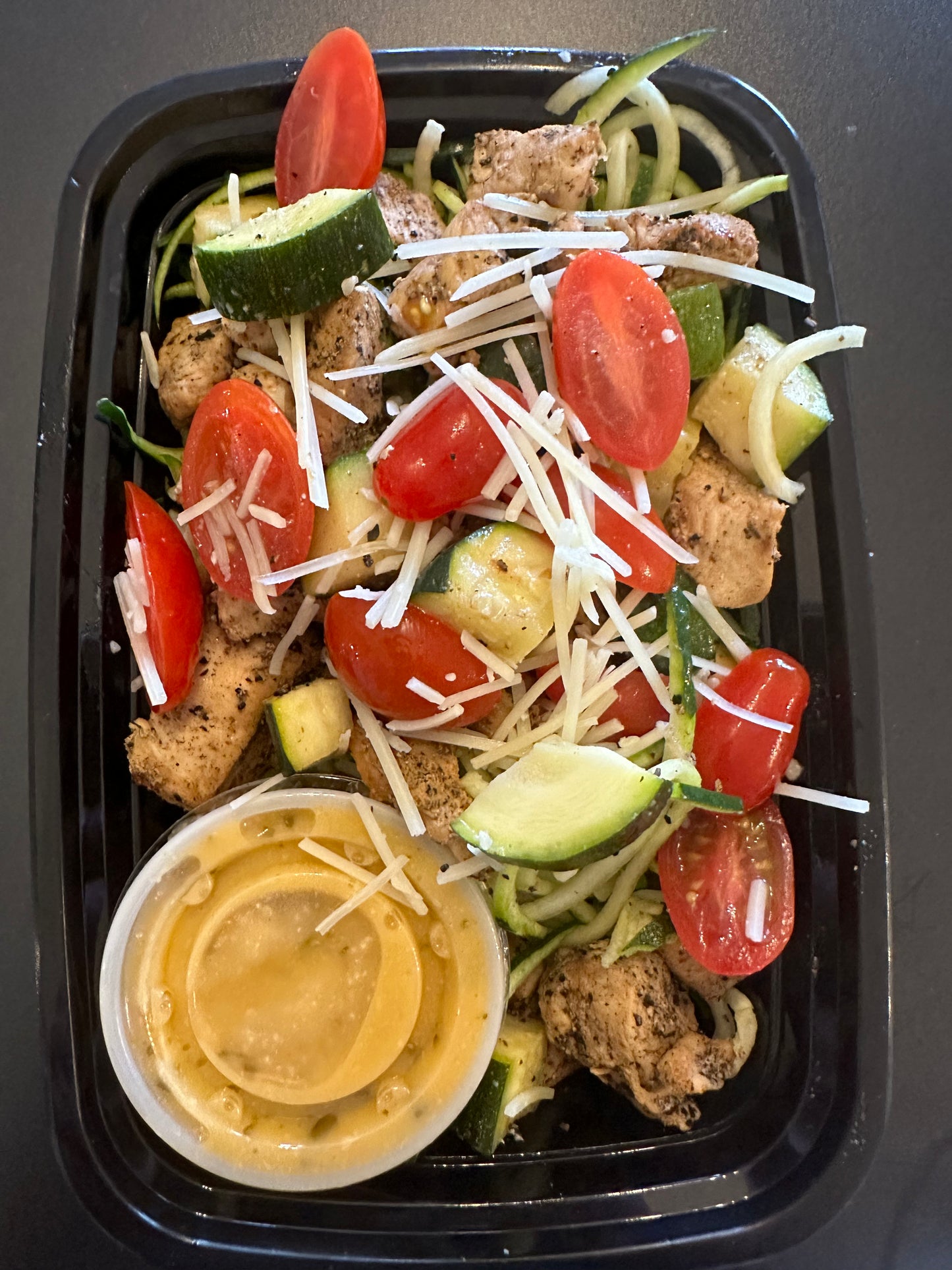 K6 Garlic Parmesan Chicken & Zoodles