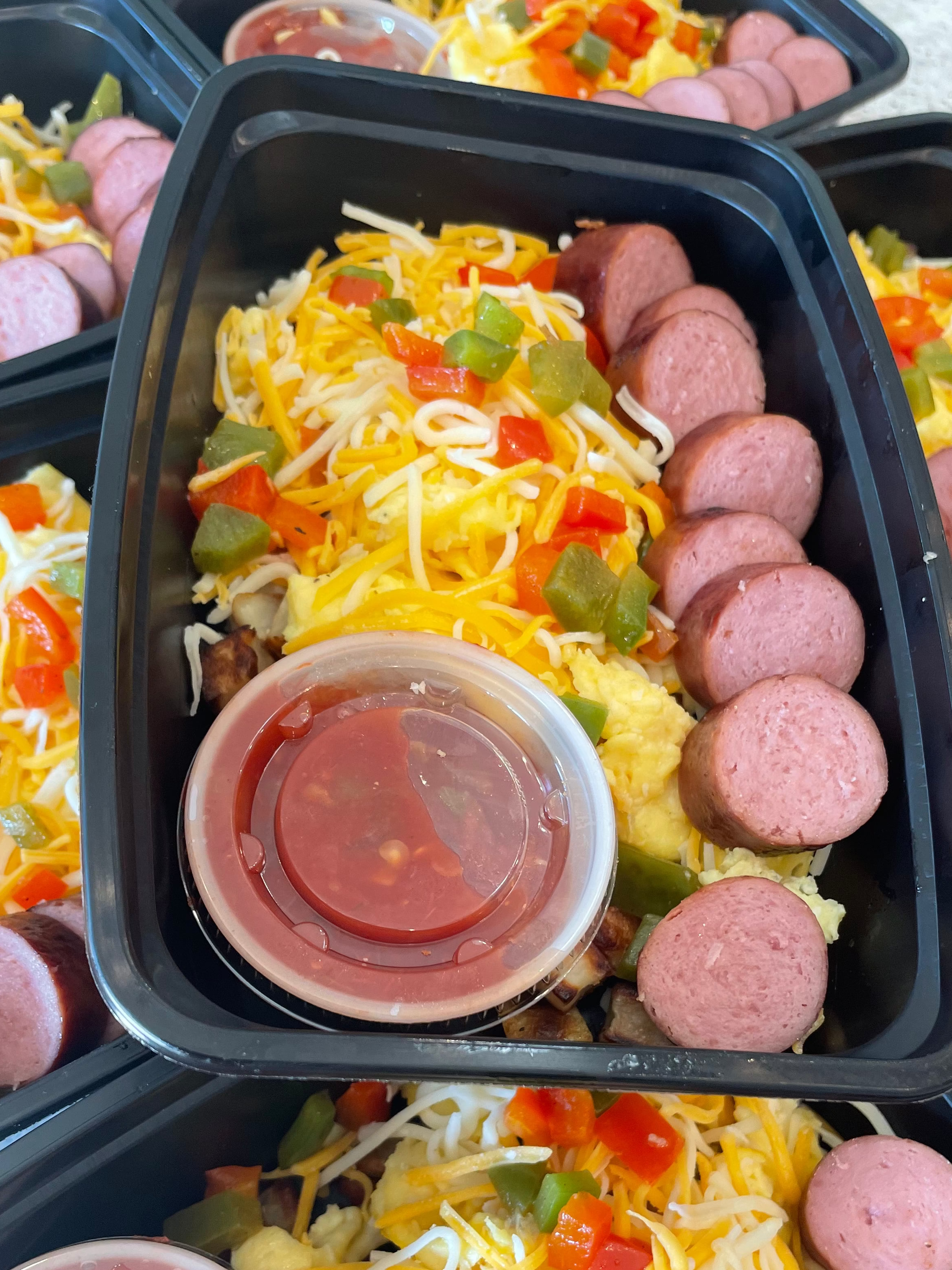 Turkey Sausage Scramble