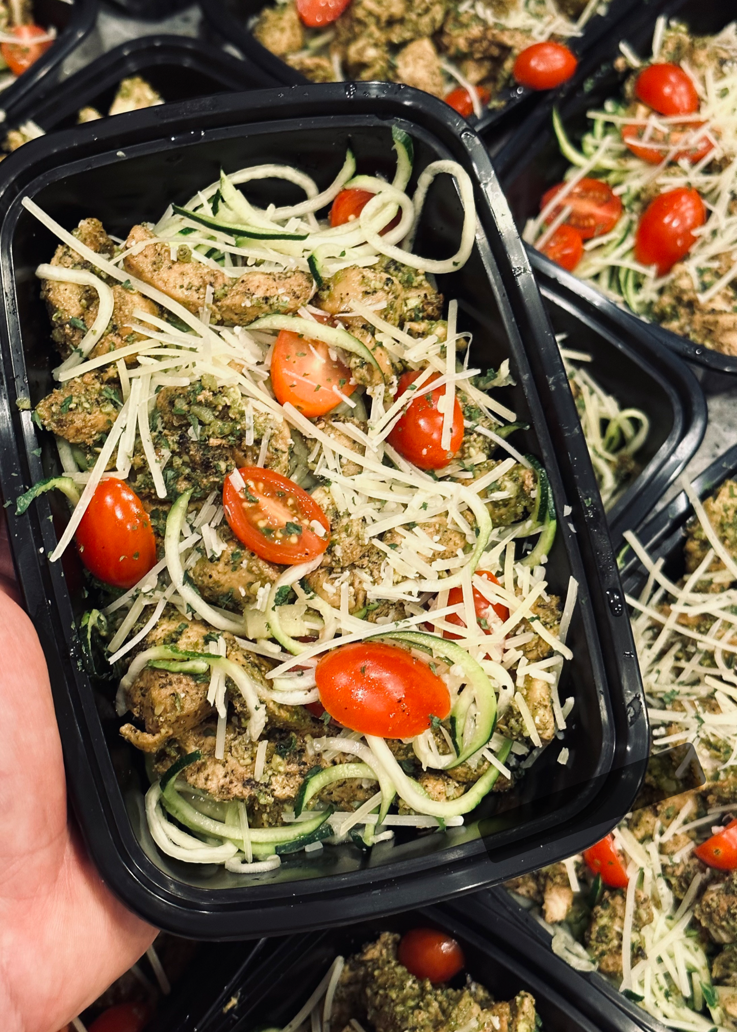 K3 Basil Pesto & Zucchini Noodles