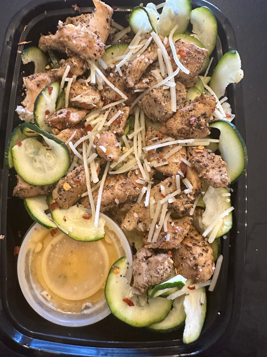 K22 Parmesan Garlic Chicken & Zoodles