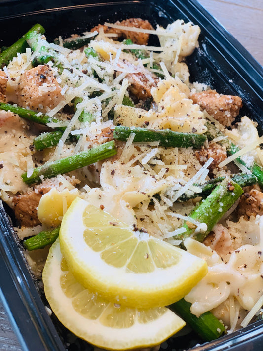 #26 Lemon Garlic Chicken Asparagus Pasta