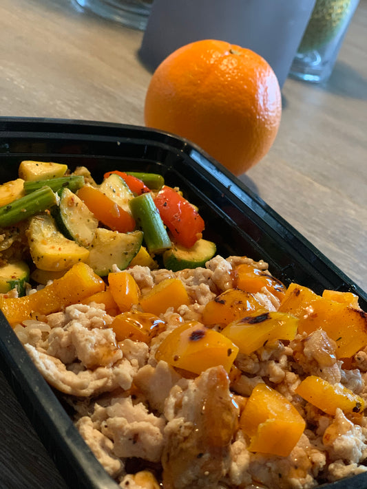 #25 Orange Chicken Bowl